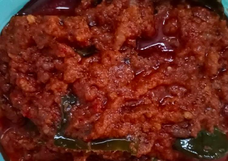 Sambal baby cumi