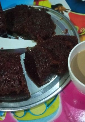 Foto resep Bolu karamel baking pan 28cm