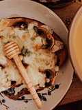 Autumn Tartine with Brie and Honey