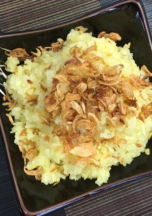Hình của món Xôi Xéo Đậu Xanh.