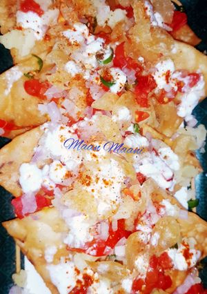A picture of Papri chaat.