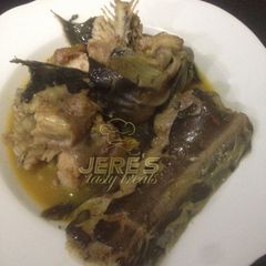 A picture of Spicy cat fish pepper soup.