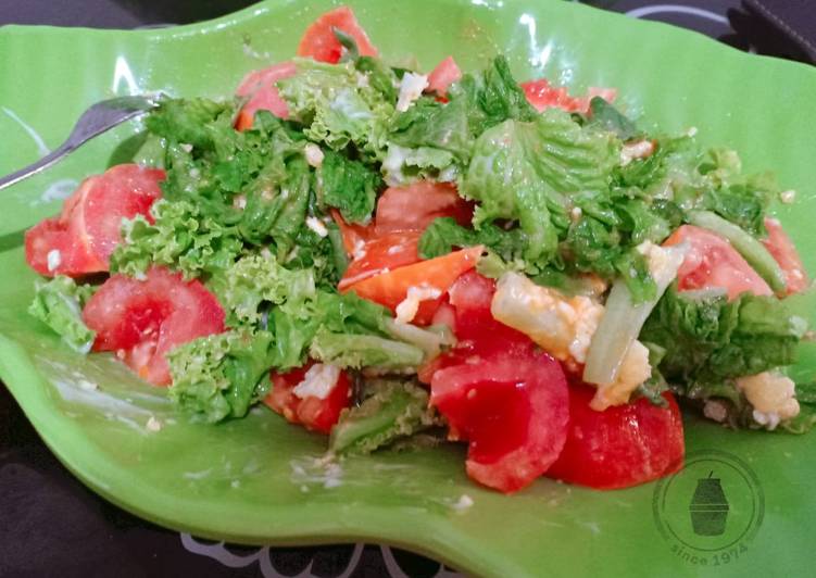 Cara Menyiapkan Salad sayur Enak dan Antiribet