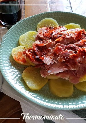 Una foto de Lacón con cachelos con Thermomix