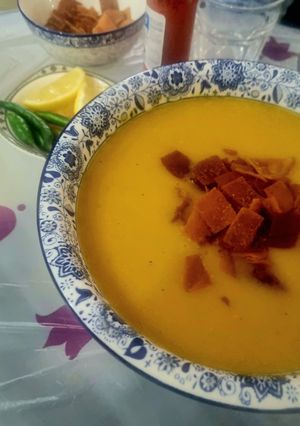 صورة لوصفة شوربة العدس