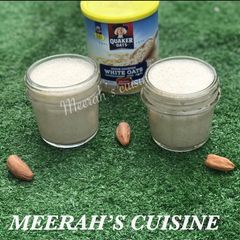 A picture of Healthy oat smoothie.