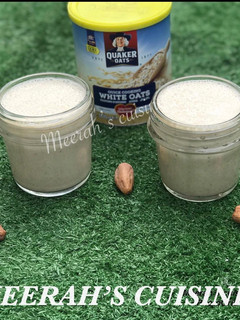 A picture of Healthy oat smoothie.