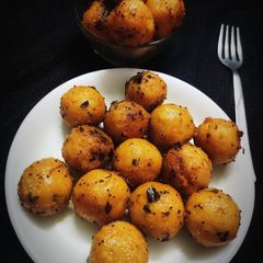 A picture of Rava Maggi Balls.