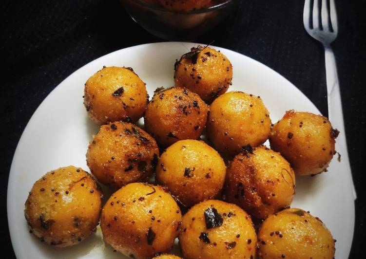 Recipe of Homemade Rava Maggi Balls