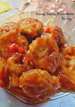 Foto resep Terong tepung Pedas manis