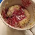 Blackberry Mug Cake