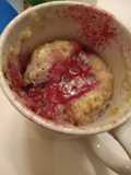 Blackberry Mug Cake