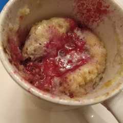 Blackberry Mug Cake-レシピのメイン写真