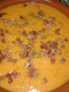 Una foto de Crema de verduras
