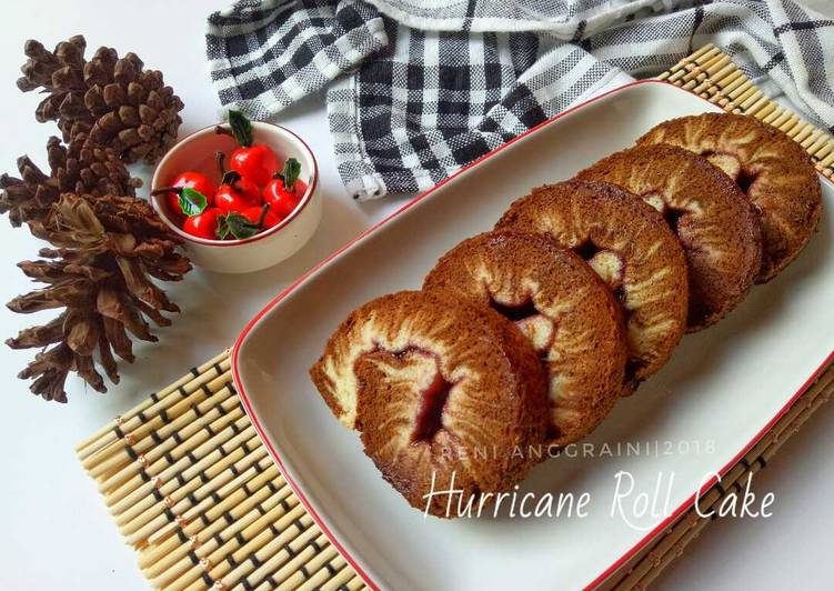 Hurricane Roll Cake (3 telur) #seninsemangat