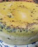 Tarta de queso azul en microondas