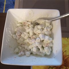 A picture of Pistachio Marshmallow Fruit Dessert.