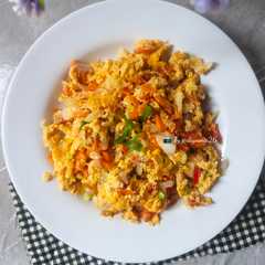 Telur Orak Arik Kol Wortel-レシピのメイン写真
