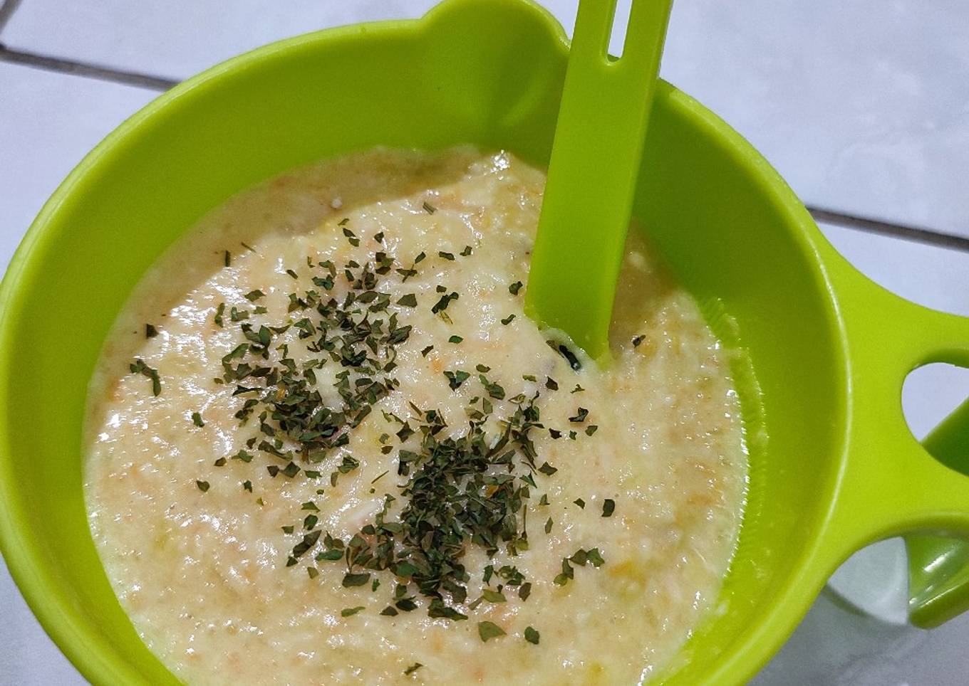Chicken Mashed Potato with Cheese. Mpasi 9Month+