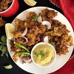 A picture of Raw Jackfruit (Kathal) Pakora.