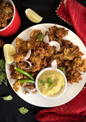 A picture of Raw Jackfruit (Kathal) Pakora.