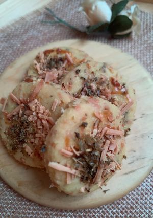 Foto resep Garlic cheese cookies
