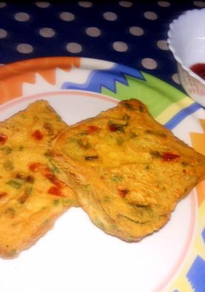 बिना फ्राई किए ब्रेड पकोड़ा (Without fry bread pakora recipe in hindi) रेसिपी मुख्य फोटो