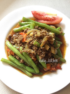 Foto resep Tumis buncis daging giling