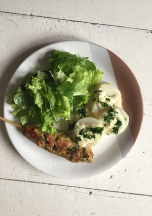 Una foto de Ensalada de nabo y papa