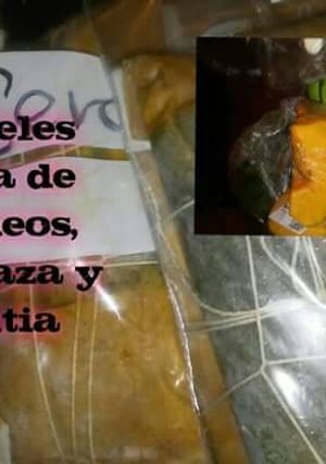 Una foto de Pasteles Puertorriqueños