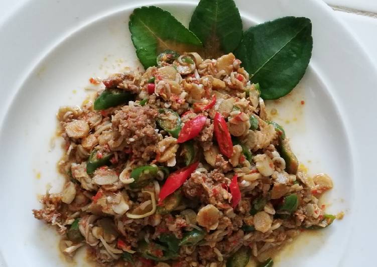 Resep Kecombrang daging cincang yang Lezat