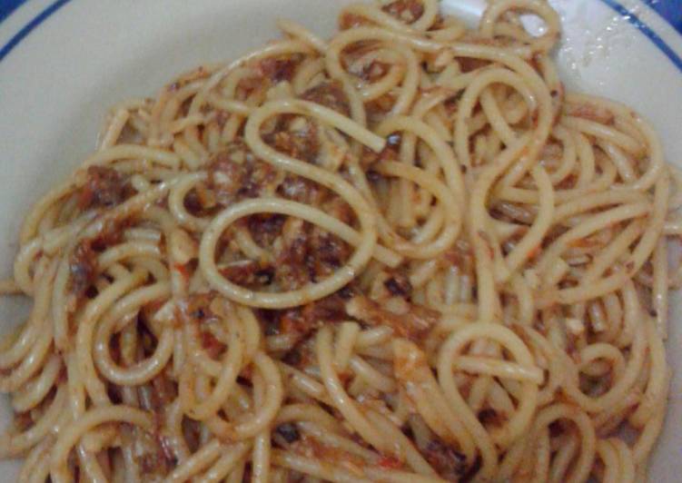 Spaghetti Sambal Roa