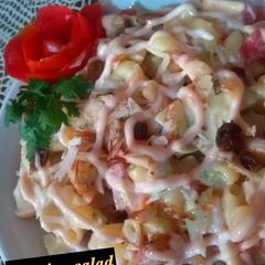 A picture of Russian salad.