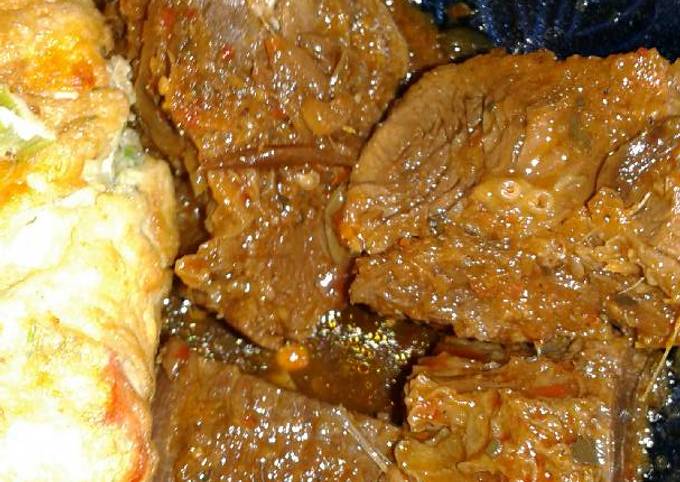 Semur pedas manis gurih nyoiiii