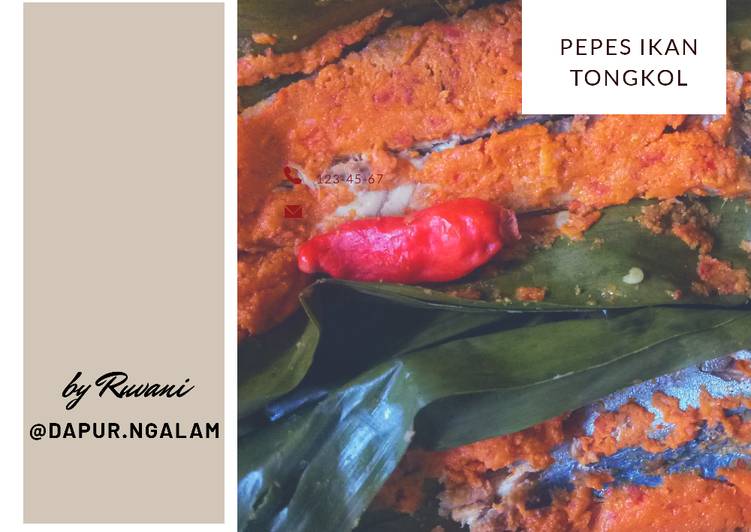 Resep Pepes Ikan Tongkol, Lezat