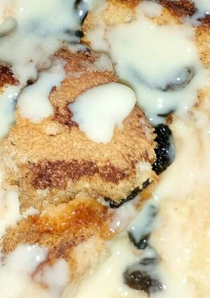 Foto resep Puding roti dan vla vanila