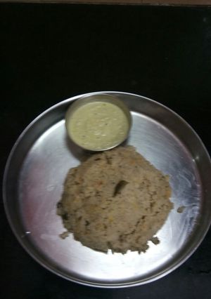 A picture of Rice Upma.