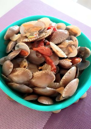 Foto resep Kerang Batik Saus Tiram