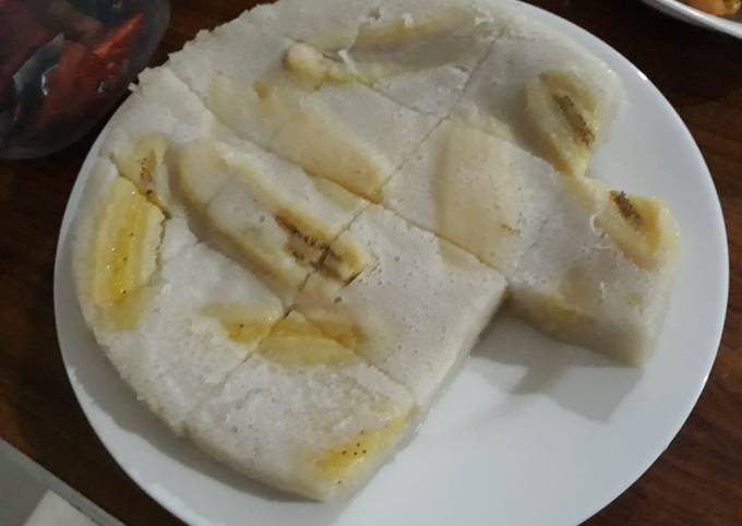 How to Prepare Appetizing Nagasari Loyang (Kue Pisang)