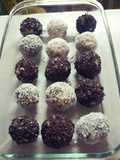 Trufas de galletas o de bizcochos dulces