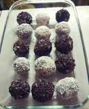 Trufas de galletas o de bizcochos dulces