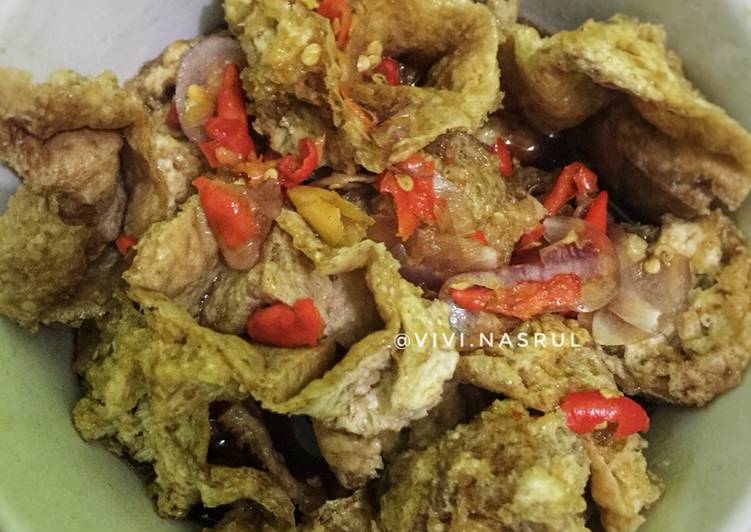 Tahu gejrot pedess poll