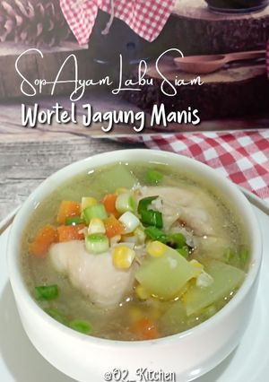 Foto resep #691 Sop Ayam Labu Siam Wortel Jagung Manis