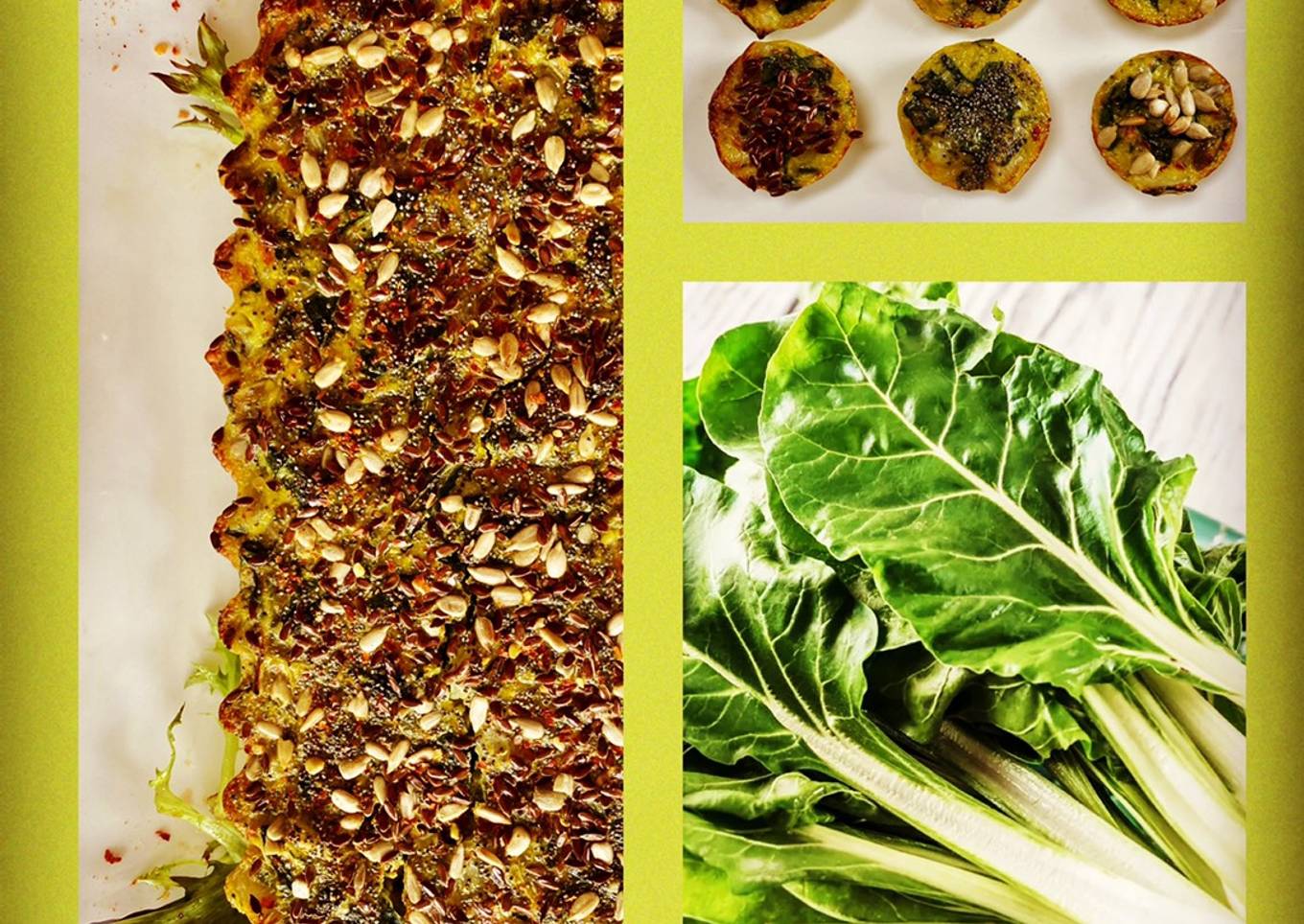 Quiche sans pâte aux blettes