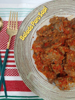 Foto resep Balado Paru Sapi
