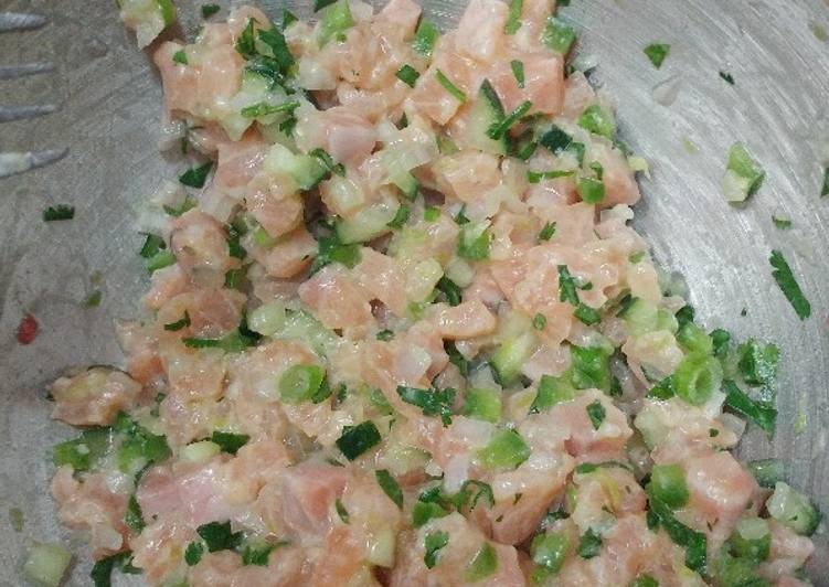 Easiest Way to Make Award-winning Salmon Tartare