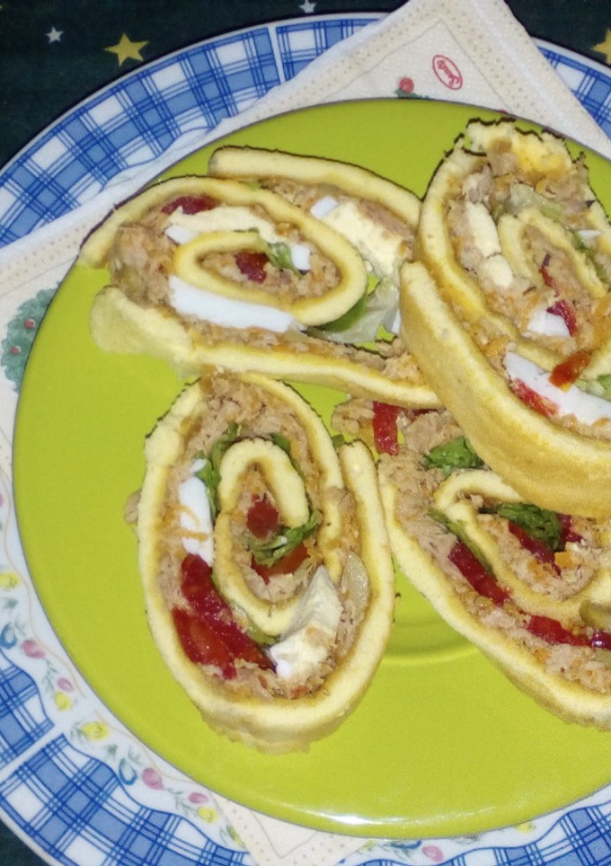 Una foto de Arrollado de Atùn (pionono salado)