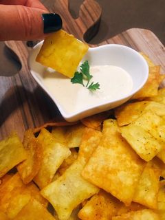 عکسی از دستور چیپس پاستا