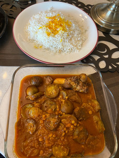 عکسی از دستور خورشت کدو