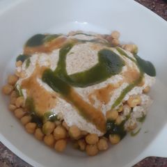 A picture of Burns Road ki khatti meethi chaat.